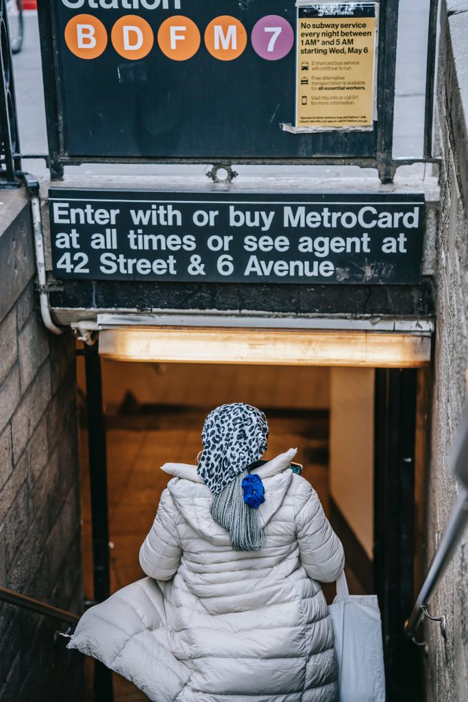 Fotografía de Metro en New York de Laura James en Pexels