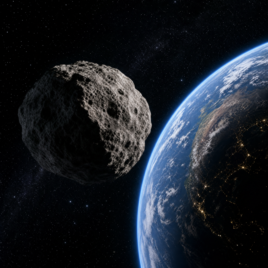 Un asteroide de gran tamaño pasará cerca de la Tierra este sábado: será visible con telescopios